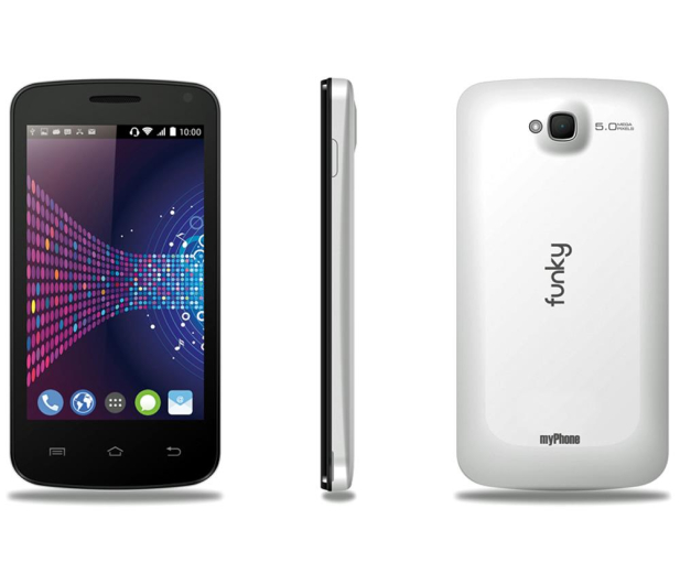 myPhone FUNKY Dual SIM 8GB czarny + obudowy - 226180 - zdjęcie 3